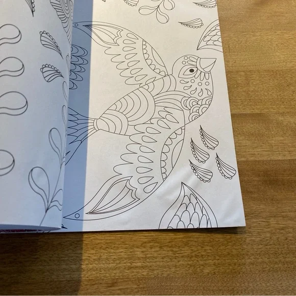 Calming Nature Coloring Book - Picture 4 of 8